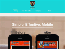 Tablet Screenshot of goldenmobilesolutions.com